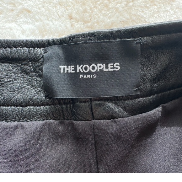 THE KOOPLES Paris Lambskin Shorts. Size: 1 🖤 - Picture 8 of 16